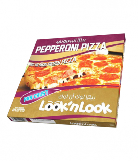 لوك ان لوك بيتزا بيبروني مجمدة 360 جم