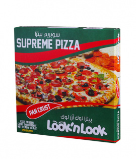 لوك ان لوك بيتزا سوبريم مجمدة 390 جم