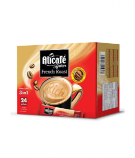علي كافيه قهوة فرنسية 3 في 1 (20جم × 24 ظرف)