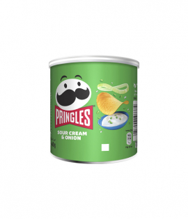 برينجلز شيبس بطعم البصل والقشدة الحامضة 40جم