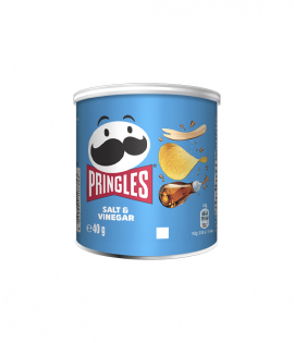 برينجلز شيبس بطعم الخل والملح 40جم