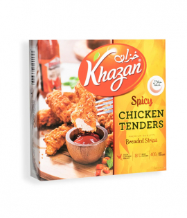 خزان شرائح دجاج تندر حار بالبقسماط 400جم