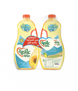 عافية زيت دوار الشمس 1.5لتر ×2