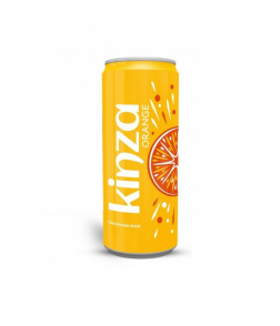 مشروب غازي كينزا برتقال معدن 250 ملي