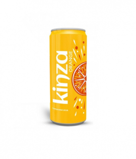 مشروب غازي كينزا برتقال معدن 250 ملي