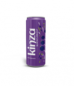 مشروب غازي كينزا توت بري معدن 250مل