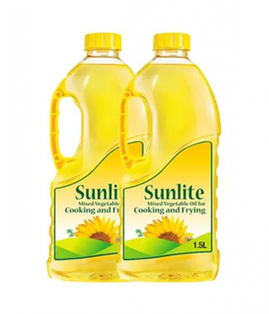 صن لايت زيت خليط 1.5 لتر 2 حبة