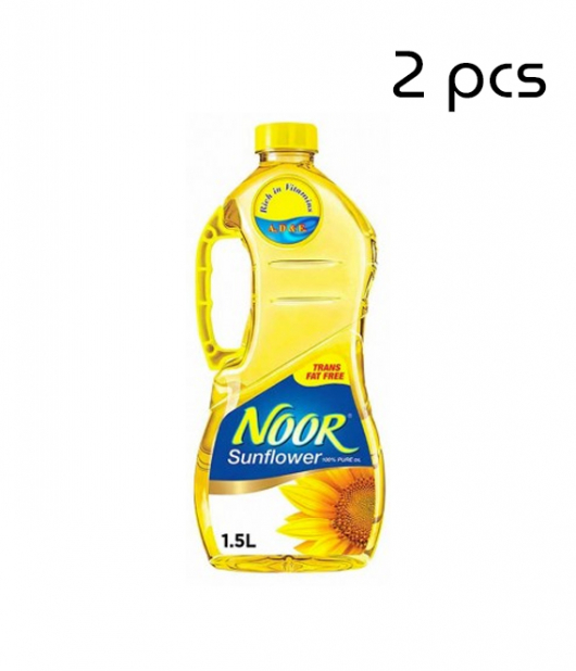 نور زيت دوار الشمس 1.5لتر ×2