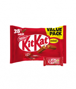 نستله كيت كات 2 إصابع شوكولاتة صغيرة عبوة اقتصادية 38 قطعة 500 جم