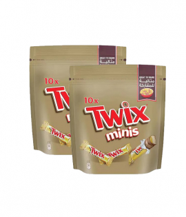 تويكس ميني 200جم(10 حبات) × 2