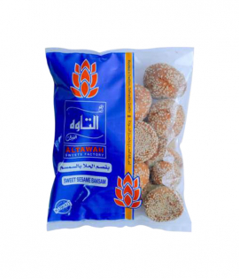 التاوة بقصم الحلا بالسمسم 500جم