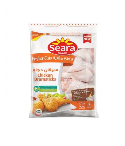 سيارا سيقان دجاج مجمدة سريعاً بشكل فردي 900 جم