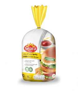 Seara Unbreaded Jumbo Chicken Burger 1000g