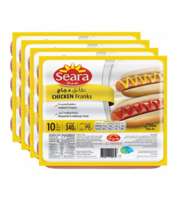 سيارا نقانق دجاج 4 × 340 جم