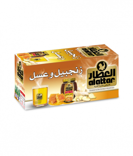 العطار مشروب زنجبيل وعسل 20 كيس + 4 مجانًا
