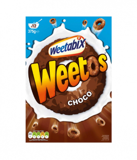 ويتوس حلقات القمح المقرمشة بنكهة الشوكولاتة 375 جم