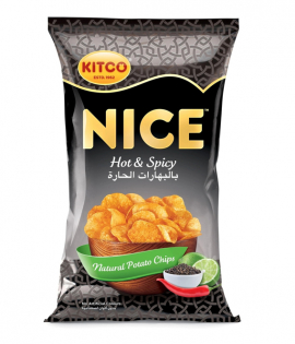 كتكو نايس رقائق البطاطس بالبهارات الحارة 210 جرام
