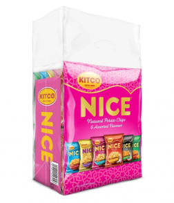 كتكو نايس رقائق البطاطس منوعة النكهات 22جم (19 حبة)