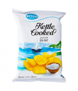 كتكو كيتل كوكد رقائق بطاطس بنكهة ملح البحر 40جم