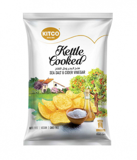كتكو بطاطس كيتل كوكد بنكهة ملح البحر و خل التفاح 150جم