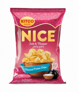 كتكو نايس رقائق البطاطس بنكهة الخل والملح 45 جم