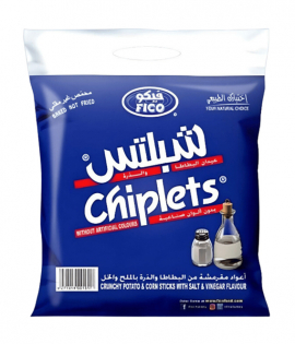 فيكو شيبلتس عيدان البطاطا والذرة المقرمشة بالملح والخل 20×22جم