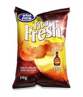 فيكو فريش رقائق البطاطس بنكهة الباربيكيو 33جم