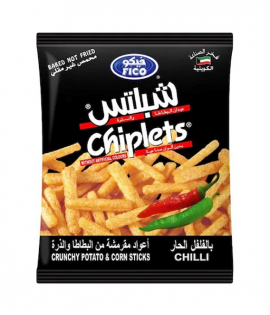 فيكو شيبلتس عيدان البطاطا والذرة المقرمشة بالفلفل الحار 33جم