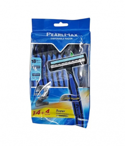 شفرات حلاقة رجالية للاستعمال مرة واحدة (شفرتين) – عبوة 18