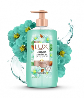 لوكس سائل غسول اليدين بنقاء النعناع وزيت اللوز 500 مل