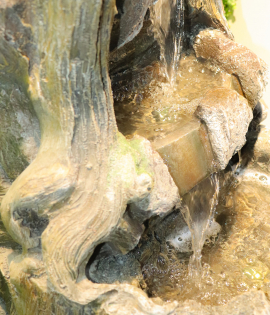 نافورة الجزع 3 دور 48×42×100 سم 