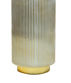 مزهرية سيراميك لون ذهبي #003204