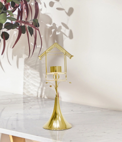 حامل شمع ذهبي Code6926614400590 كود