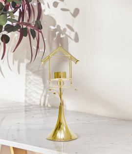 حامل شمع ذهبي Code6926614400590 كود