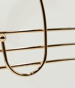 حامل شموع ذهبي كاستين 