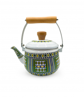 ابريق شاي نقشة تراثية 1.5 لتر 