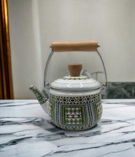 ابريق شاي نقشة تراثية 1.5 لتر 