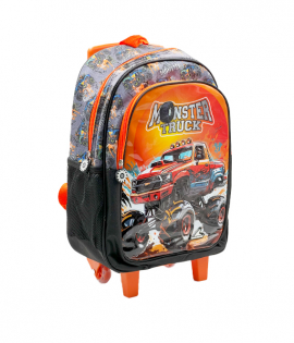 حقيبة مدرسية بعجلات 5 قطع 