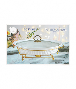 وعاء سيراميك للشوربة 3 قطع 14انش