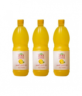 جنى لبنان بديل حامض الليمون 3 × 1 لتر