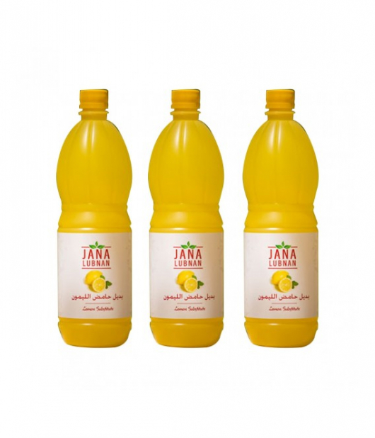 جنى لبنان بديل حامض الليمون 3 × 1 لتر جنى لبنان بديل حامض الليمون 3 × 1 لتر