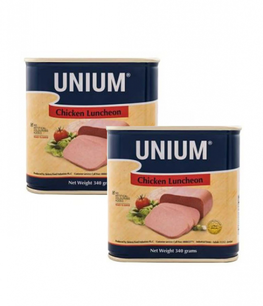 يونيوم لانشون دجاج 2×340غ يونيوم لانشون دجاج 2×340غ