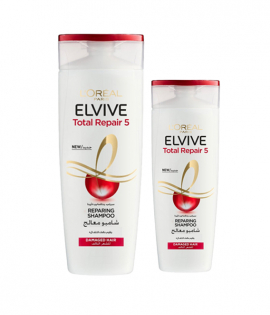 لوريال باريس إلڤيڤ شامبو للشعر التالف 400مل +200مل