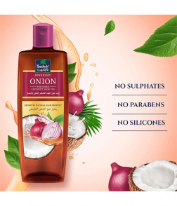 زيت الشعر باراشوت أدفانسيد بخلاصة البصل وجوز الهند - 300 مل + 200مل