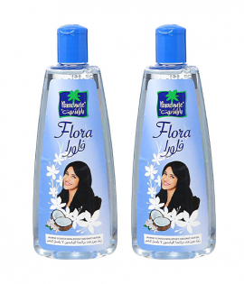 زيت فلورا بجوز الهند للشعر برائحة الياسمين من باراشوت، خفيف وغير لزج، 300 مل 