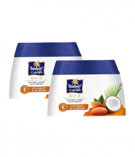 باراشوت جولد - كريم الشعر ضد تساقط الشعر بجوز الهند واللوز 140 مل ×2