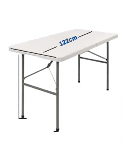طاولة قابلة للطي 122*61 سم