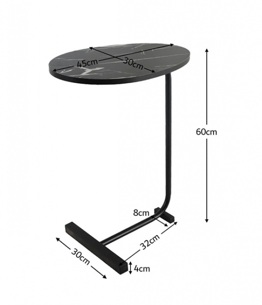 طاولة خدمة مفرد باستاند معدن طاولة خدمة مفرد باستاند معدن