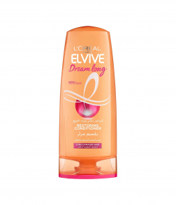 لوريال باريس | شامبو الفيف للشعر الطويل التالف بالكريتين النباتي وزيت الخروع 200 مل