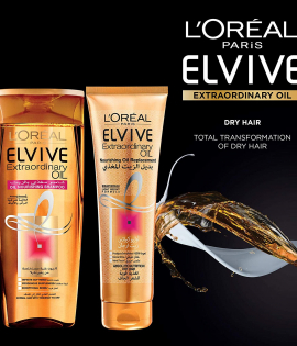 لوريال باريس | بلسم الفيف للشعر العادي والجاف بزيوت الزهور 200 مل